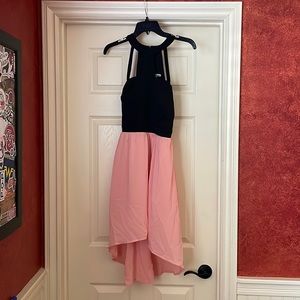 Charlotte Russe black and pink dress size medium